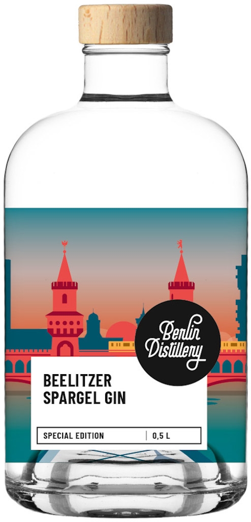 Berlin Distillery Spargel 0,5 Gin Beelitzer Liter